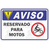 Reservado para motos